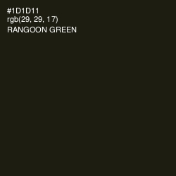 #1D1D11 - Rangoon Green Color Image